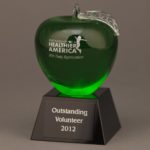 Green Crystal Apple Awards