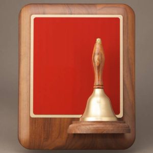 Teacher Service Award Handbell Plaque without Engraving