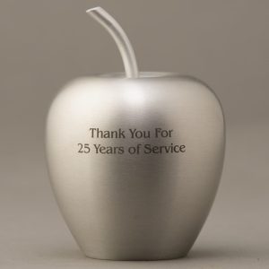 Silver Aluminum Apples