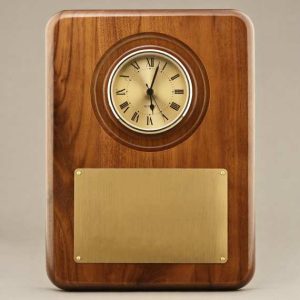 Retirement Teacher Appreciation Clock Plaque - No Personalization