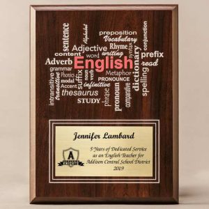 Amazing Educator Series - English Teacher with Personalization