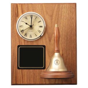 Teacher Appreciation Week Handbell Plaque with Personalization on Bell