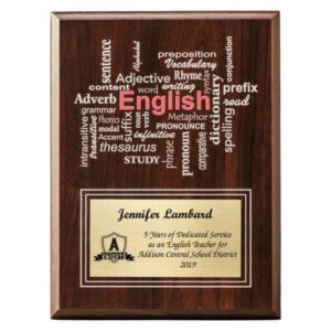 Amazing Educator Series - English Teacher with Personalization