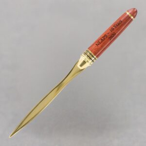 Rosewood Letter Opener - Personalization Included