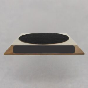 Large Walnut Base for Teacher Hand Bell - 5-5/8 Felt