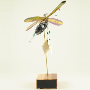 Computer Bug on Wood Base for Technology Teacher - No Engraving