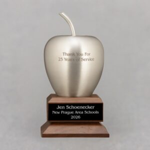 silver-apple-desk-award-engraved