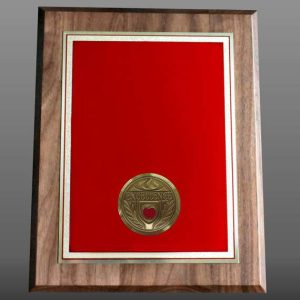 Custom Non-Engraved Educator Appreciation Plaque For Service Recognition
