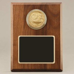 Support Staff Appreciation Plaque with Medallion Choice