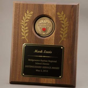 Large Laurel Leaf Educator Recognition Plaque - 8x10 - Personalization Included