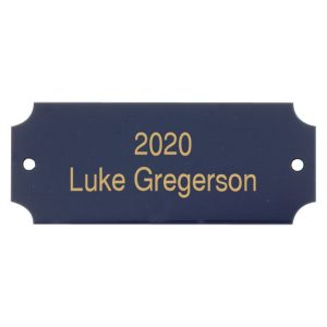 Purchase 1" Black Perpetual Plaque Plate with Engraving