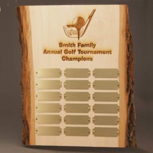 Rustic Wall Decor Cabin Natural Wood Sign 18 Plate Perpetual Plaque