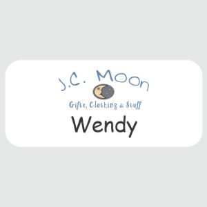 Personalized Metal Name Tags for Work - Businesses and Schools - 1-1/2x3