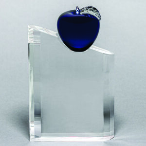 Blue Crystal Apple Pillar