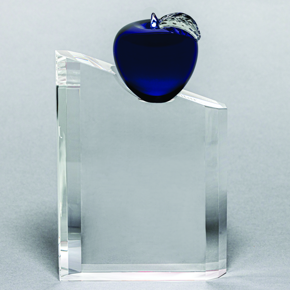 Blue Crystal Apple Pillar