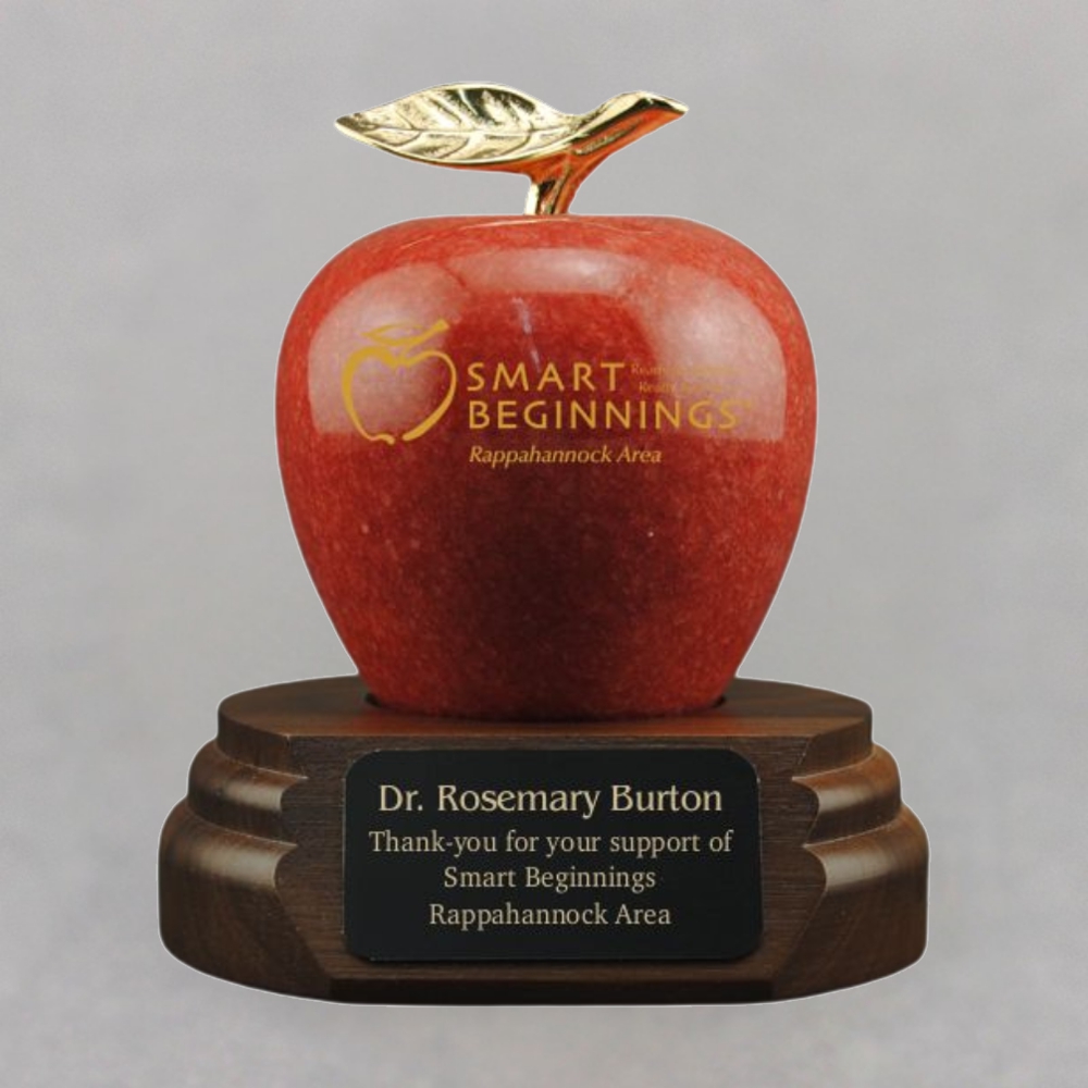 red-marble-apple-award-for-teacher-personalized