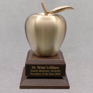 Golden Apple Gifts for Teachers of the Year Engraved